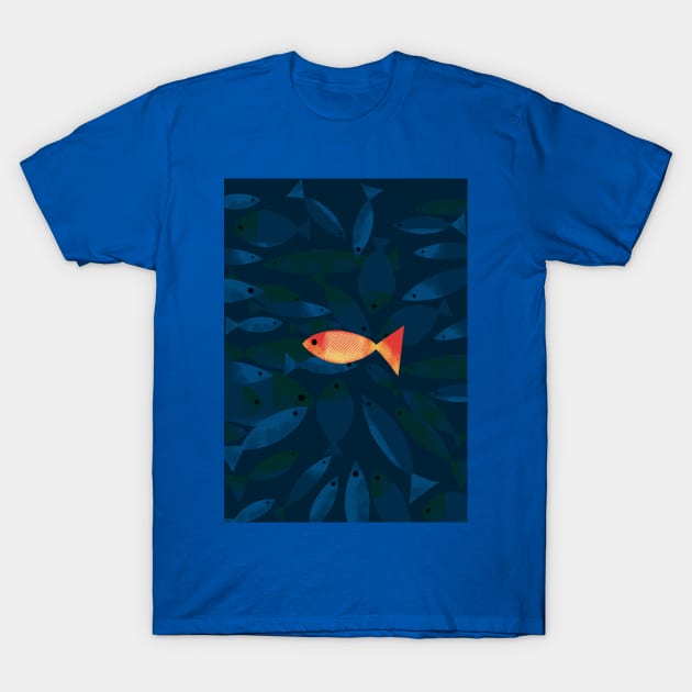 Alone T-Shirt by Scratch